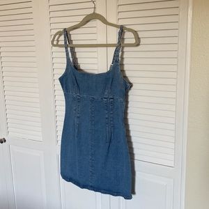 Denim Mini Dress - great condition